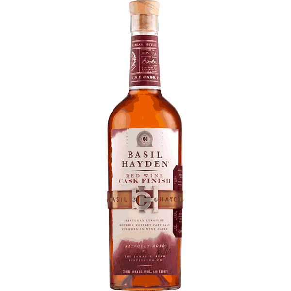 Picture of Basil Hayden Red Wine Cask Finish Whiskey