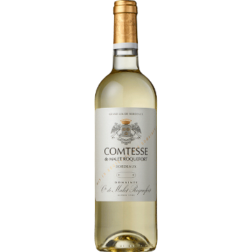 Picture of Comtesse de Malet Roquefort Bordeaux Blanc 2021
