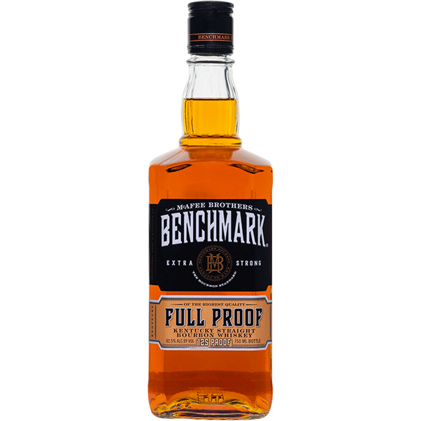Picture of McAfee's Benchmark Full Proof Extra Strong Kentucky Straight Bourbon Whiskey