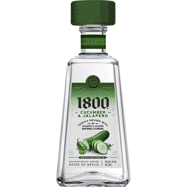 Picture of Jose Cuervo 1800 Cucumber & Jalapeno Blanco Tequila
