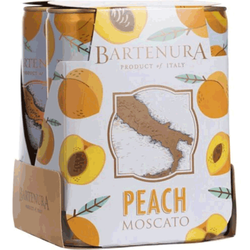 Picture of Bartenura Peach (4 x 250ml cans)