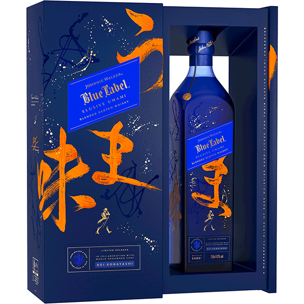 Picture of Johnnie Walker Blue Label Elusive Umami Blended Scotch Whisky