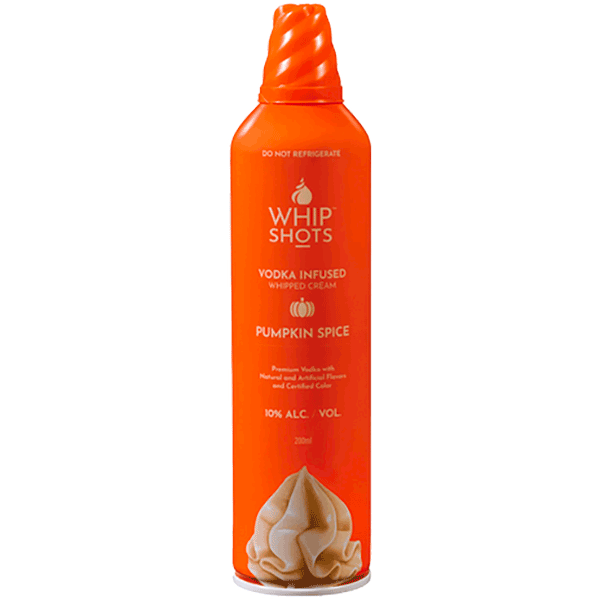 Picture of Whip Shots Pumpkin Spice Vodka Infused Whipped Cream