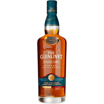 Picture of The Glenlivet Fusion Cask Rum & Bourbon Cask Selection Single Malt Scotch Whisky