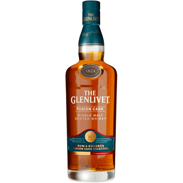 Picture of The Glenlivet Fusion Cask Rum & Bourbon Cask Selection Single Malt Scotch Whisky