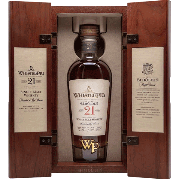 Picture of WhistlePig Farm The Beholden 21-Year-Old Single Malt Whiskey