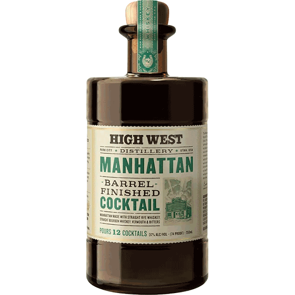 Picture of High West Manhattan Barrel Finished Cocktail