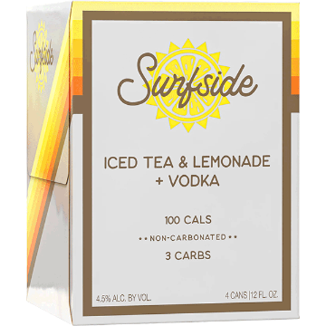 Picture of Surfside Iced Tea & Lemonade + Vodka (4 x 355ml cans)