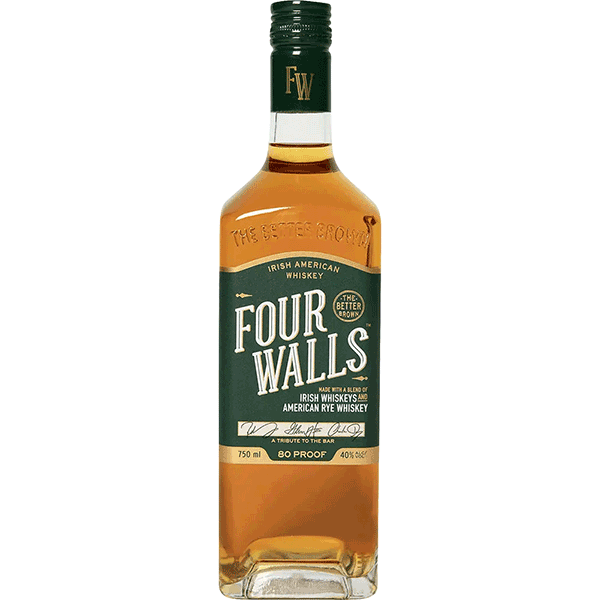 Picture of Four Walls Blended Irish and American Rye Whiskey