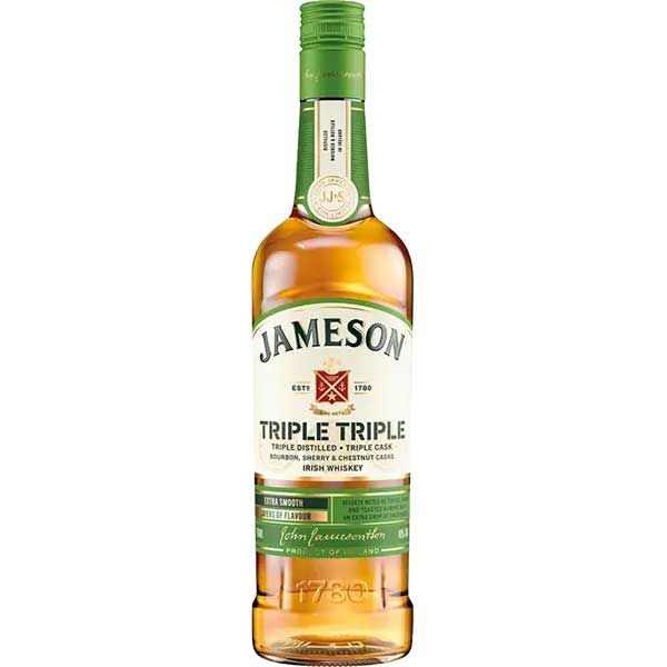 Picture of Jameson Triple Triple Bourbon Sherry & Chestnut Casks Irish Whiskey