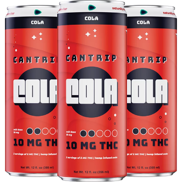 Picture of Cantrip 10mg THC Cola (4 x 12oz cans)