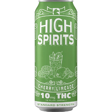 Picture of High Spirits 10mg THC Cherry Limeade (4 x 12oz cans)