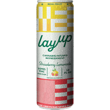 Picture of Layup 10mg THC Strawberry Lemonade (4 x 12oz cans)