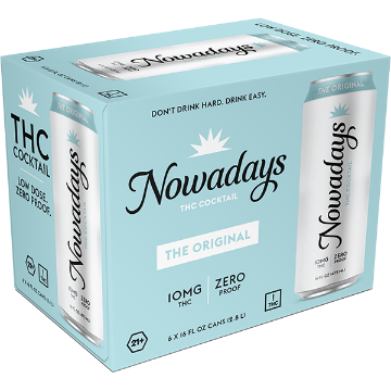 Picture of Nowadays 10mg THC Original Pack (6 x 16oz cans)