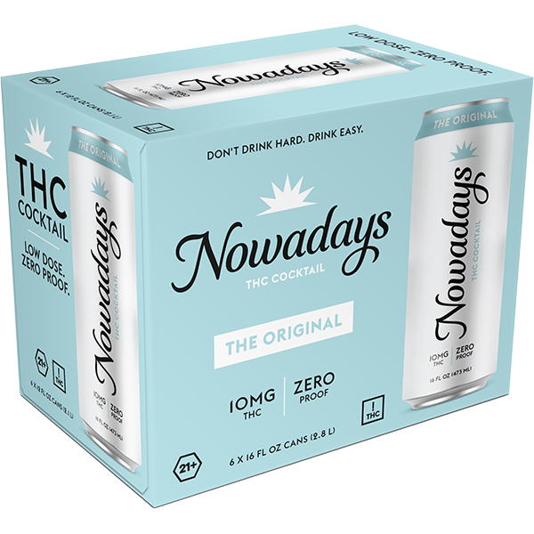 Picture of Nowadays 10mg THC Original Pack (6 x 16oz cans)