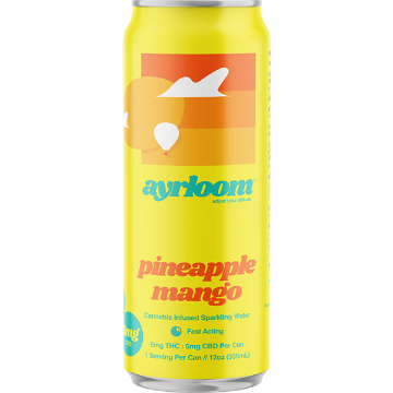 Picture of Ayrloom 5mg THC Pineapple Mango (4 x 12oz cans)
