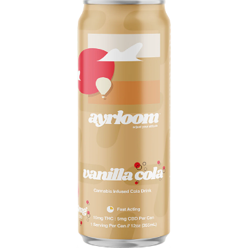 Picture of Ayrloom 5mg THC Vanilla Cola (4 x 12oz cans)