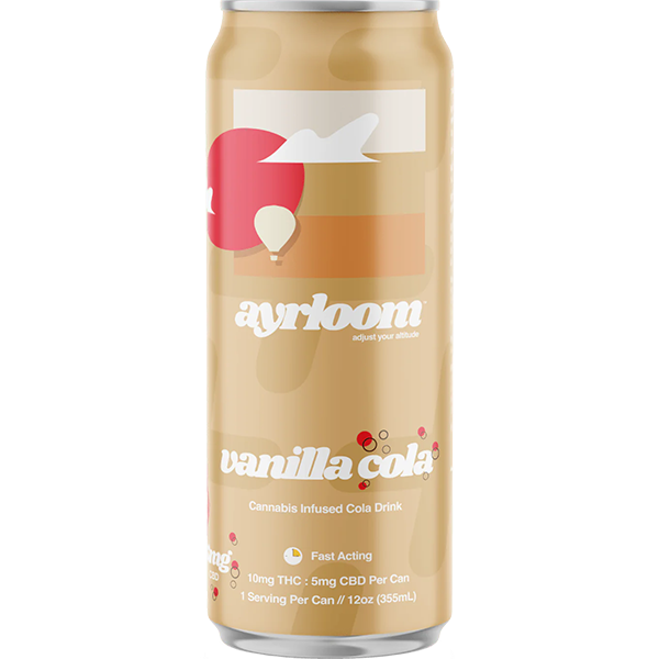 Picture of Ayrloom 5mg THC Vanilla Cola (4 x 12oz cans)