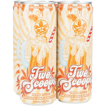 Picture of Two Scoops 10mg THC Orange Dream Float (4 x 12oz cans)