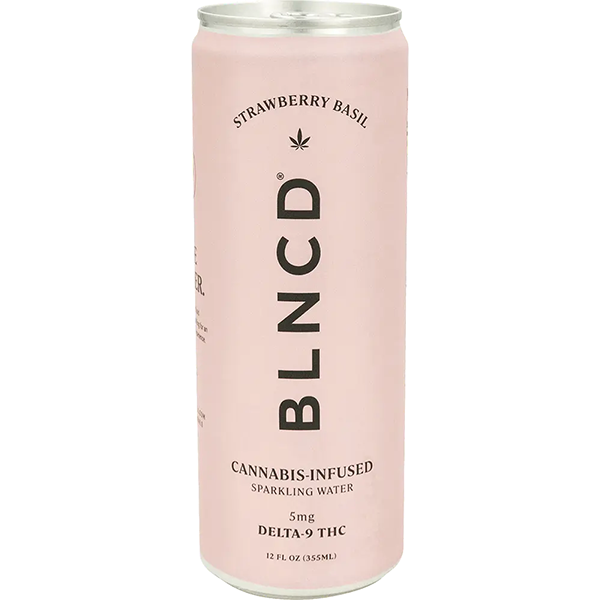 Picture of Blncd 5mg THC Strawberry Basil (4 x 12oz cans)