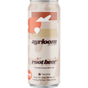 Picture of Ayrloom 10mg THC Root Beer (4 x 12oz cans)