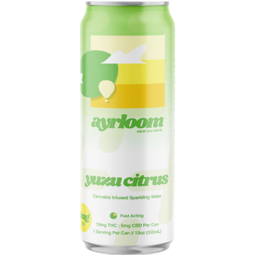 Picture of Ayrloom 10mg THC Yuzu Citrus (4 x 12oz cans)