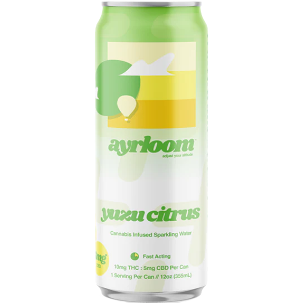 Picture of Ayrloom 10mg THC Yuzu Citrus (4 x 12oz cans)