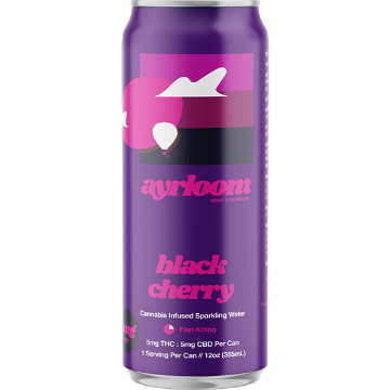 Picture of Ayrloom 5mg THC Black Cherry (4 x 12oz cans)