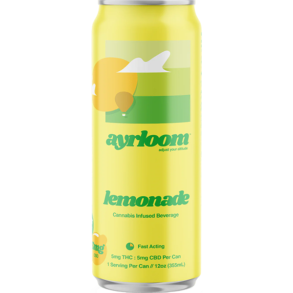 Picture of Ayrloom 5mg THC Lemonade (4 x 12oz cans)