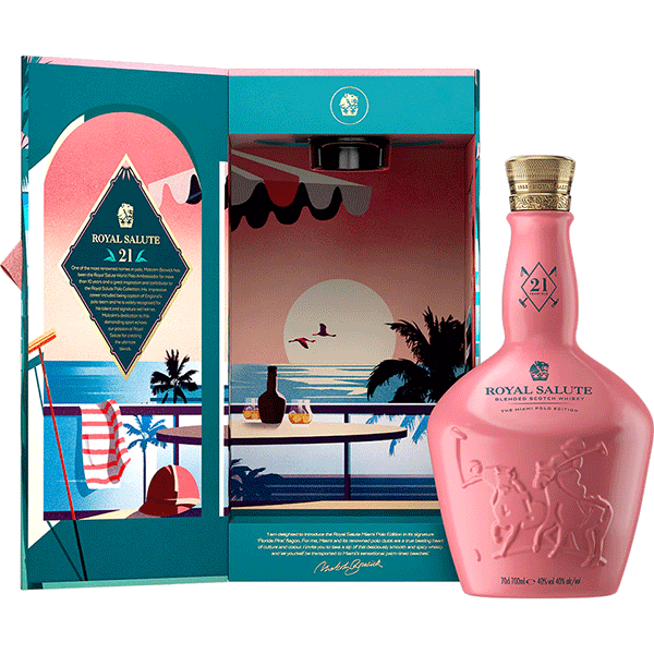 Picture of Royal Salute The Miami Polo Edition 21-Year-Old Blended Scotch Whisky