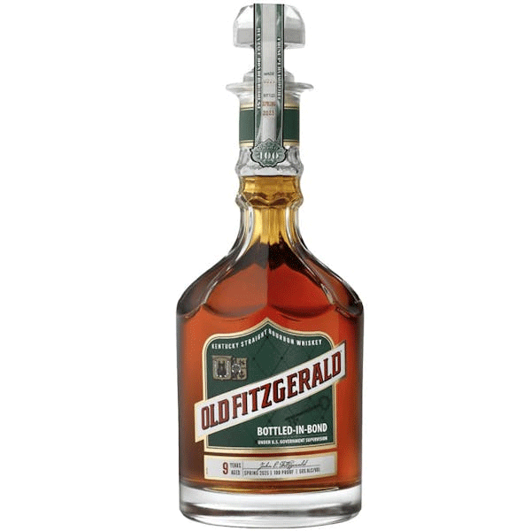 Picture of Old Fitzgerald Spring 2025 100 Proof Bottled in Bond 9 Years Old Bourbon Whiskey