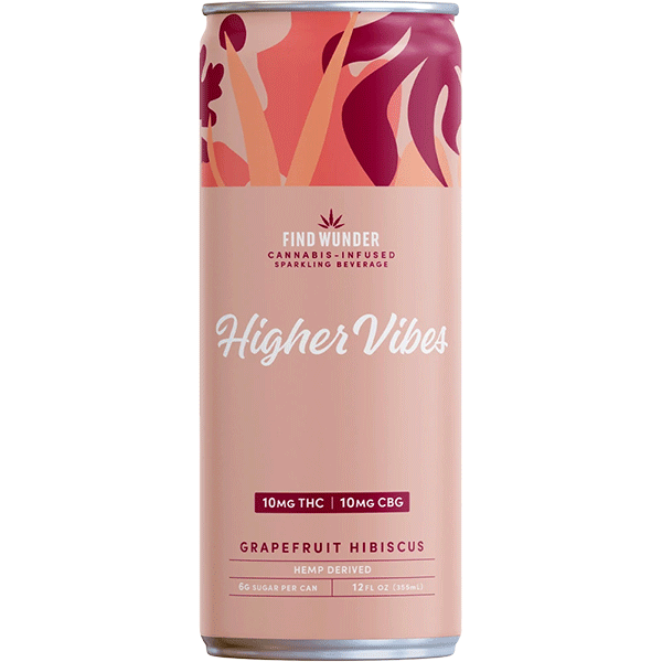 Picture of Find Wunder 10mg THC Grapefruit Hibiscus (4 x 12oz cans)