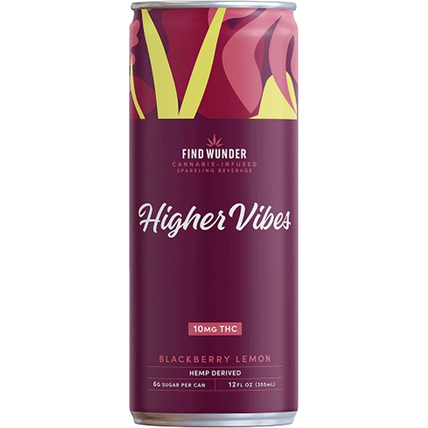 Picture of Find Wunder 10mg THC Blackberry Lemon (4 x 12oz cans)