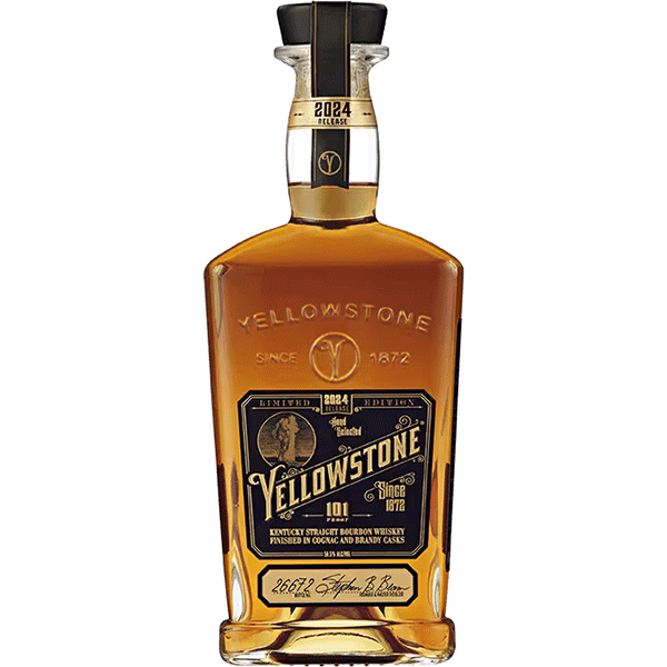 Picture of Yellowstone Limited Edition 2024 Cognac and Brandy Cask Finish Kentucky Straight Bourbon Whiskey