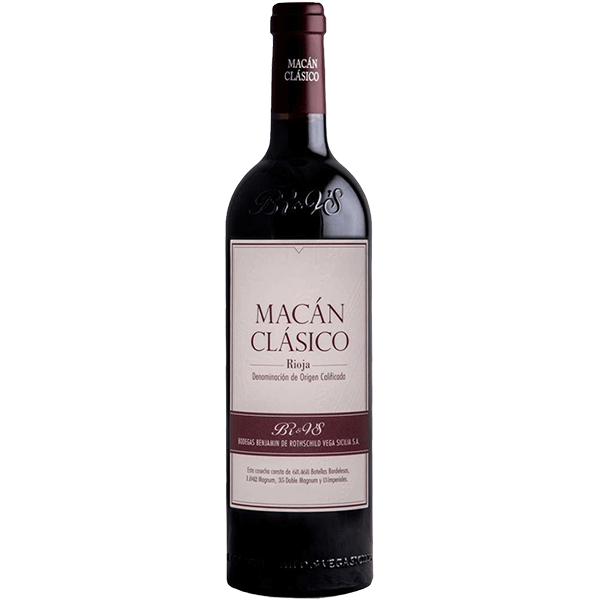 Picture of Bodegas Benjamin de Rothschild and Vega Sicilia Macan Clasico 2021