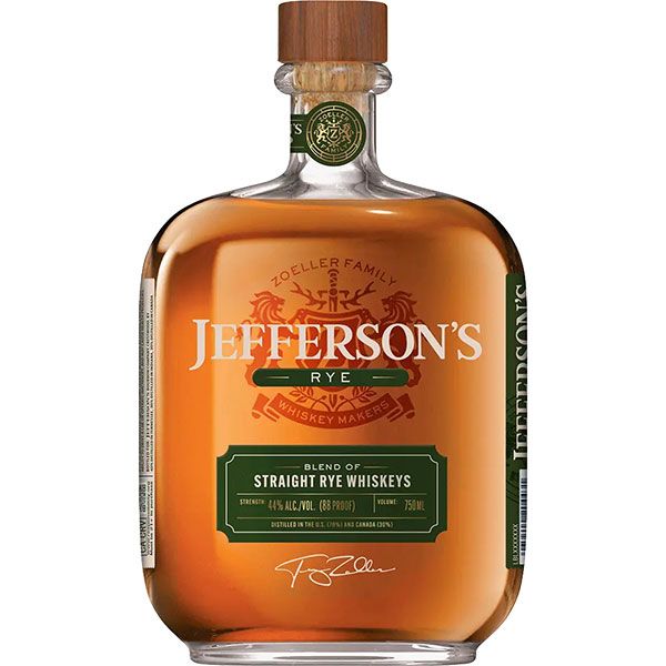 Picture of Jefferson's Blend of Straight Rye Whiskey