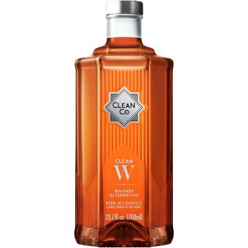 Picture of CleanCo Clean W Whiskey Non-Alcoholic Spirit