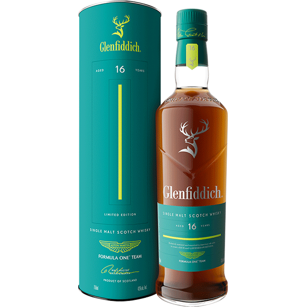 Picture of Glenfiddich Aston Martin Formula One 16-Year-Old Single Malt Scotch Whisky