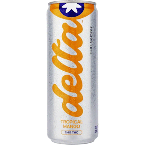 Picture of Delta 5mg THC Tropical Mango (4 x 12oz cans)