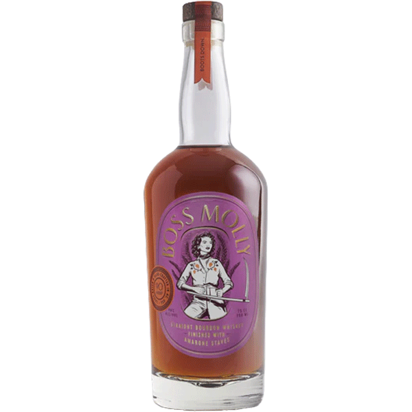 Picture of Boss Molly Straight Bourbon Whiskey Finished With Amarone Staves