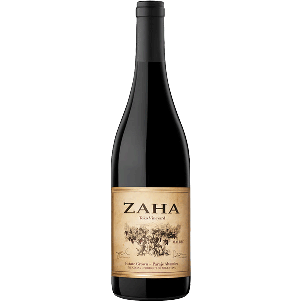 Picture of Zaha Toko Vineyard Malbec 2021