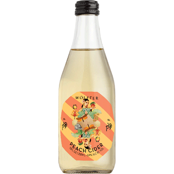 Picture of Wolffer Peach Cider (4 x 12oz bottles)