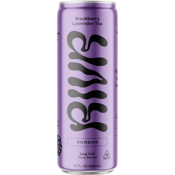 Picture of RIVR 5mg THC Serene Blackberry Lavender Tea (4 x 12oz cans)