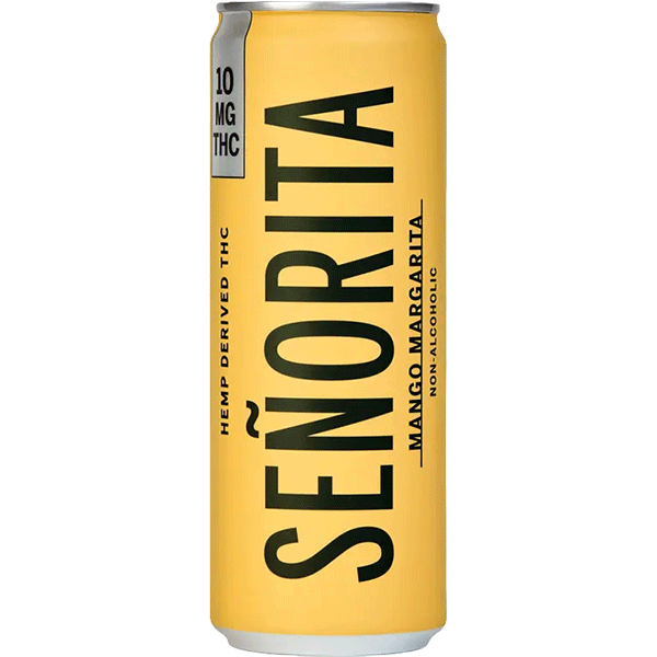 Picture of Senorita 10mg THC Mango Margarita (4 x 12oz cans)