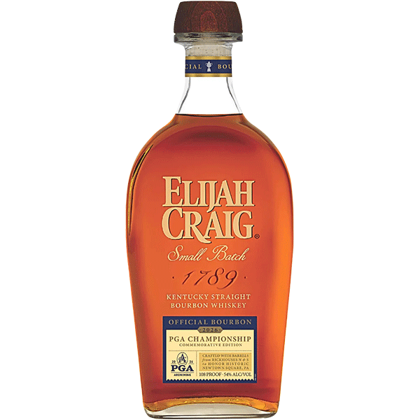 Picture of Elijah Craig Small Batch PGA Championship 2026 Edition Kentucky Straight Bourbon Whiskey 750ml