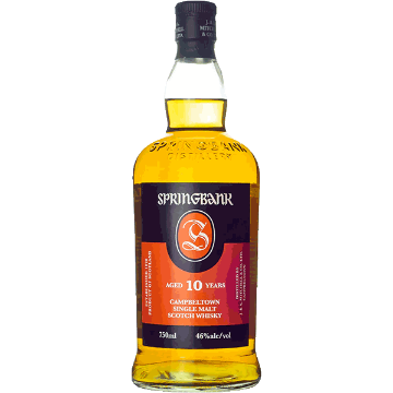 Picture of Springbank 10-Year-Old Campbeltown Single Malt Scotch Whisky 700ml