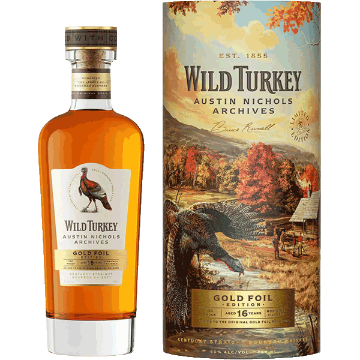 Picture of Wild Turkey Austin Nichols Archives Gold Foil Edition 16-Year-Old Kentucky Straight Bourbon Whiskey