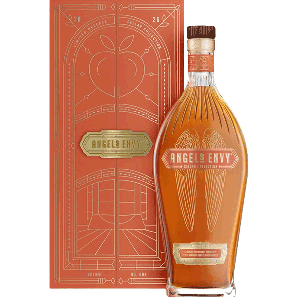 Picture of Angel's Envy Cellar Collection Vol. 6 Peach Brandy Cask Rye Whiskey 750ml