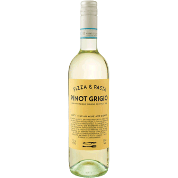 Picture of Pizza & Pasta Pinot Grigio 2025 750ml