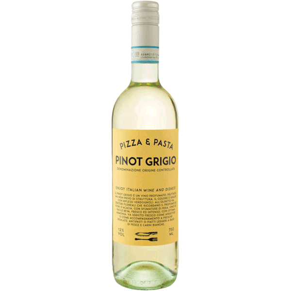 Picture of Pizza & Pasta Pinot Grigio 2025 750ml